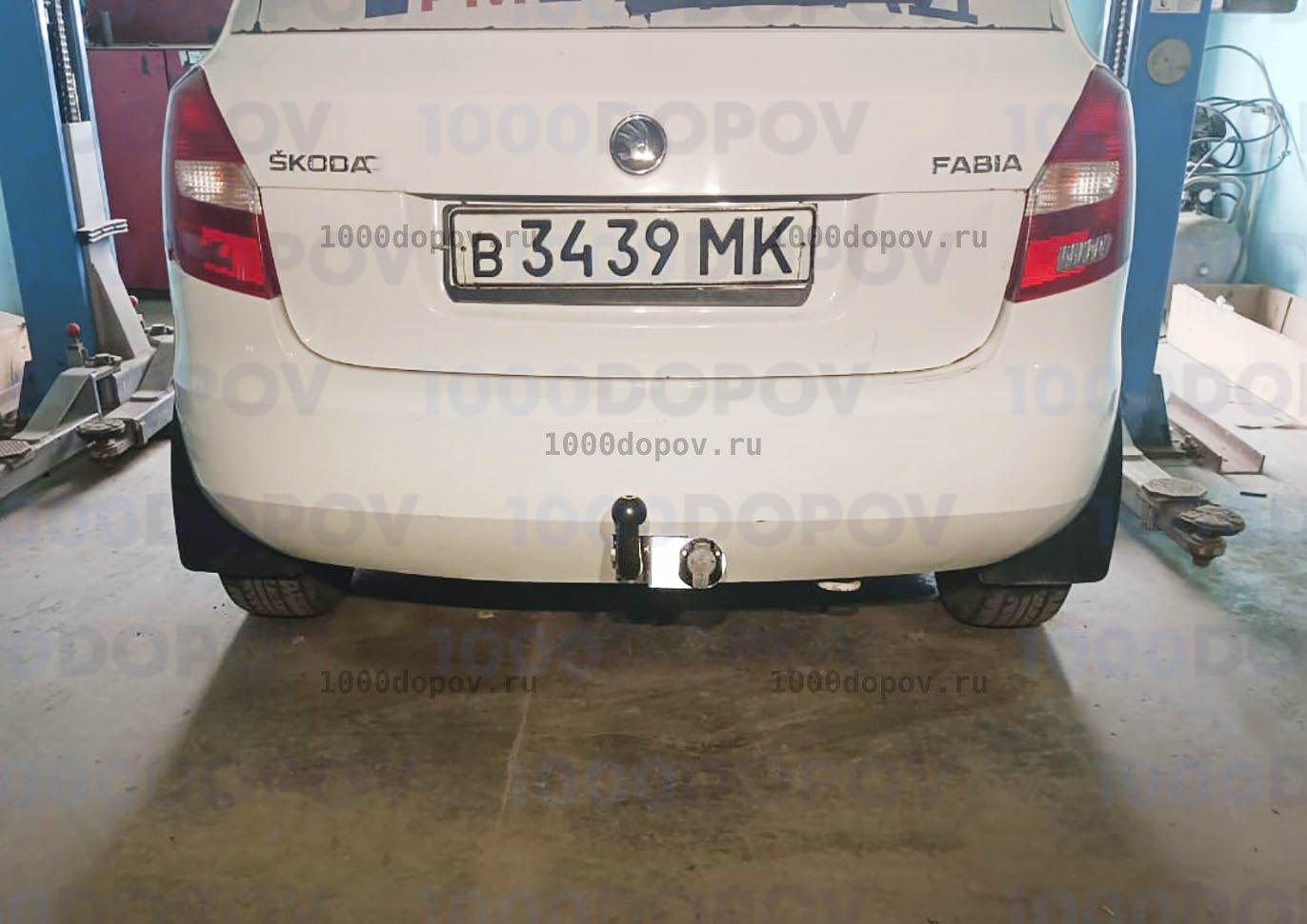 Фаркоп Трейлер 9731 Skoda Fabia hb 2007-2014 — рисунок 3