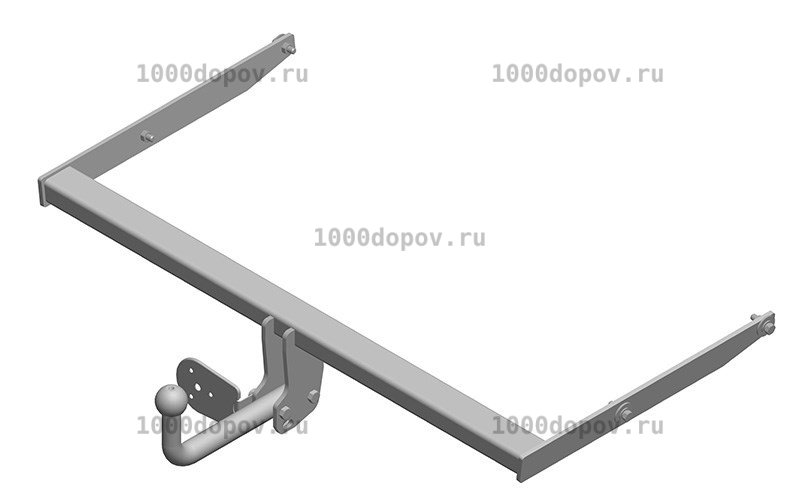 Фаркоп Avtos FD 20 Ford Focus 3 седан 2011-н.в. — рисунок 7