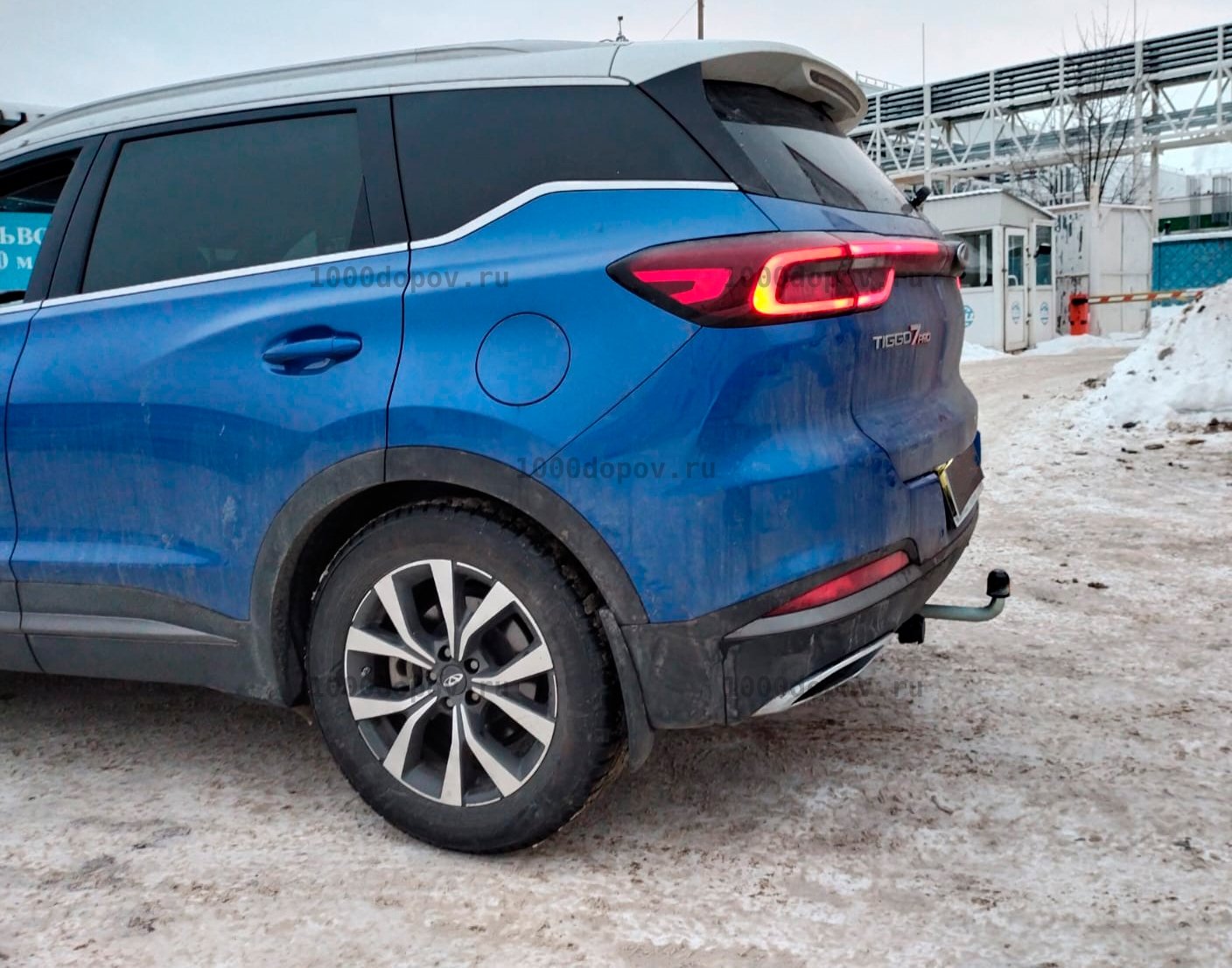 Фаркоп Motodor 99003-A Chery Tiggo 7 Pro 2020-н.в. (оцинк. шар) — рисунок 7