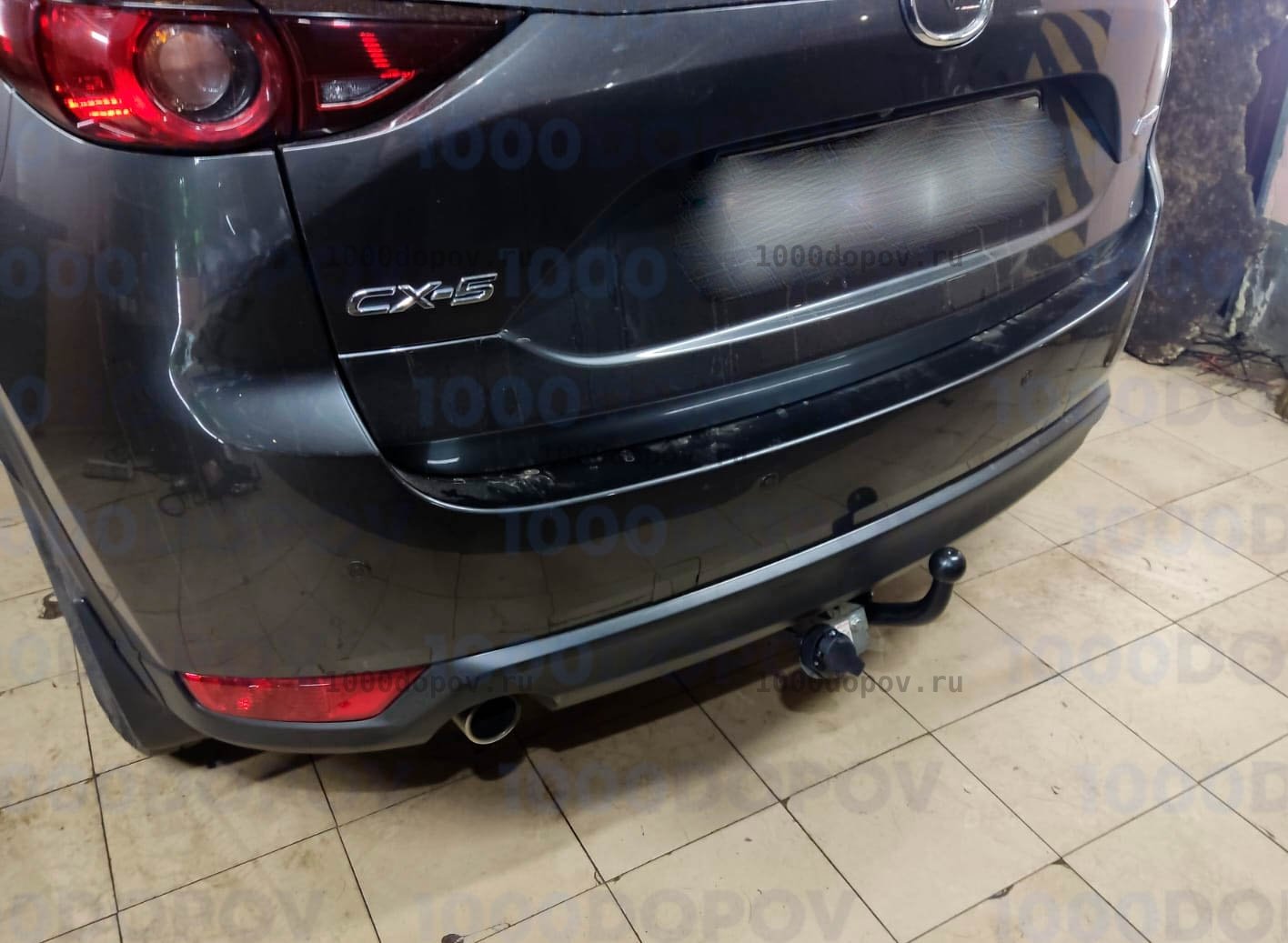 Фаркоп Трейлер 8600 Mazda CX-5 2012-2017, 2017-н.в. (сборка Россия) — рисунок 2