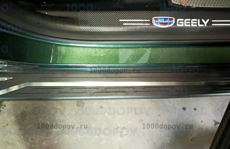 Пороги подножки на Geely Atlas New (Новый) 2024-н.в. — рисунок 25