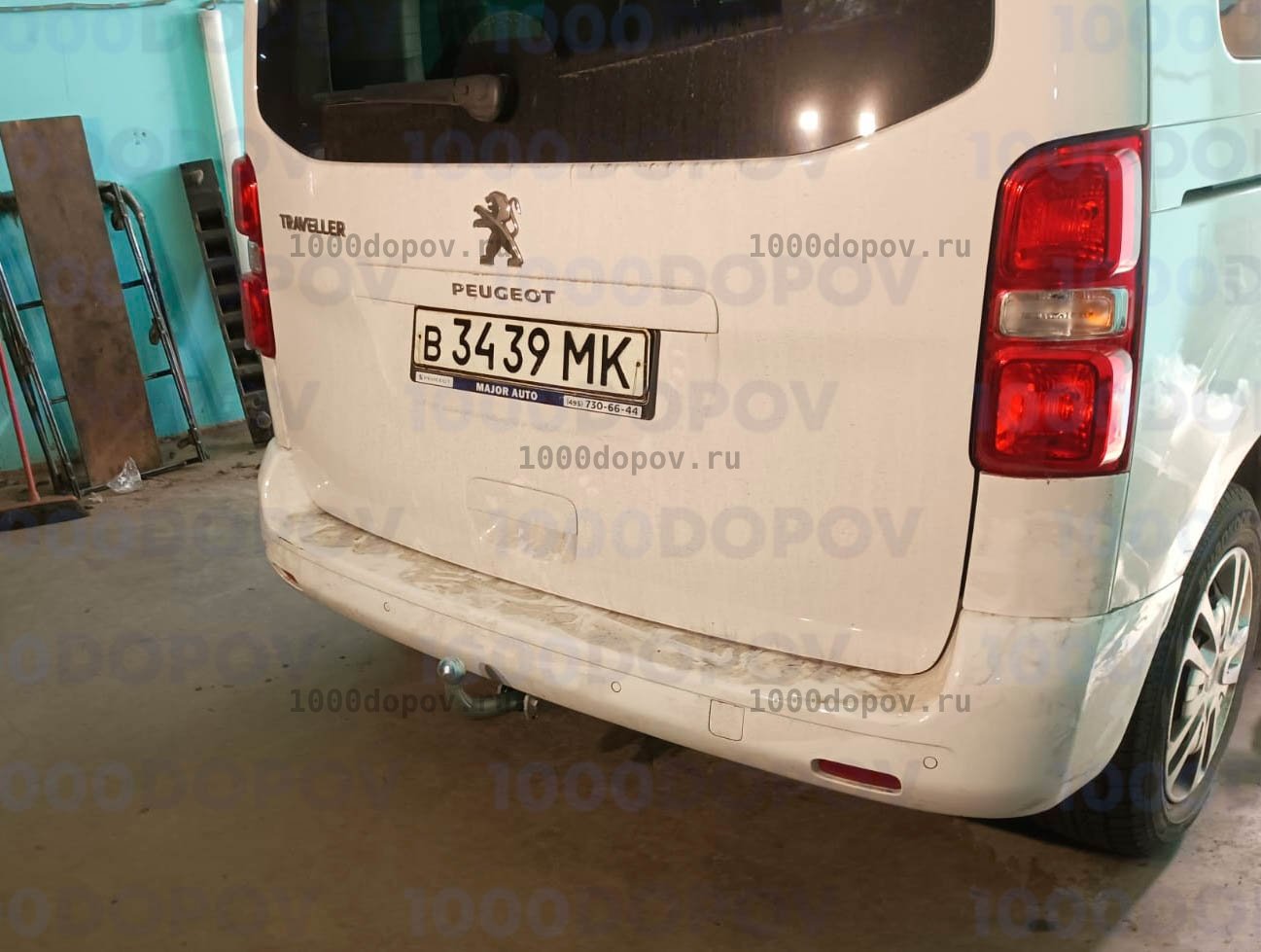 Фаркоп GALIA C072A Citroen Jumpy, Spacetourer, Peugeot Expert, Traveller, Toyota Proace 2016- — рисунок 4