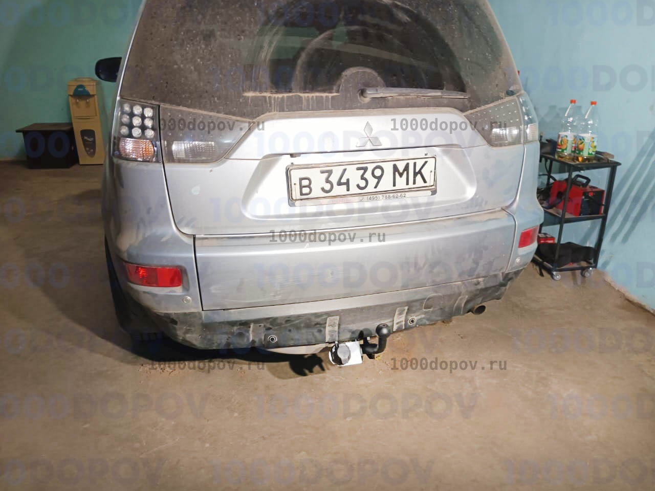 Фаркоп Avtos MI 21 Mitsubishi Outlander XL 2007-2012 — рисунок 8