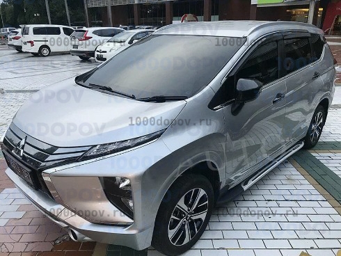 Пороги подножки на Mitsubishi Xpander 2018-н.в. — рисунок 2