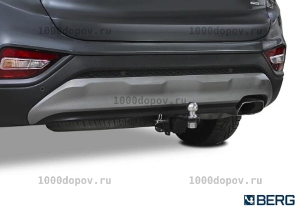 Фаркоп BERG F.2316.002 Hyundai Santa Fe 2012-2021 — рисунок 7