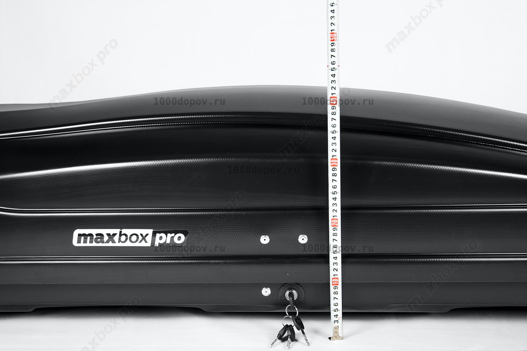Автобокс MaxBox PRO 460 (средний) карбон черный — рисунок 30