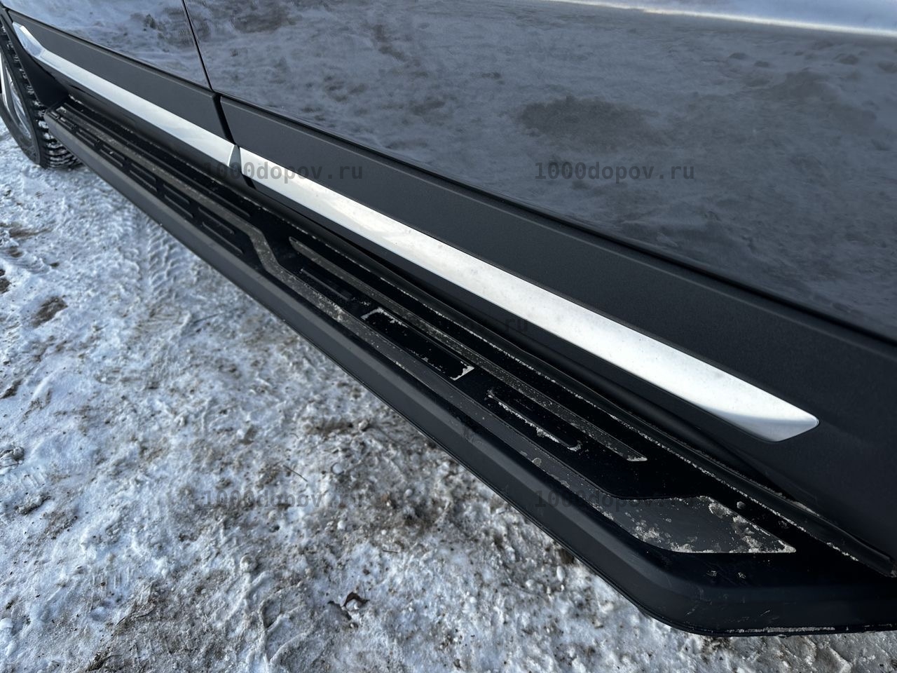 Пороги подножки на Changan CS95 PLUS+ 2023-н.в. — рисунок 1