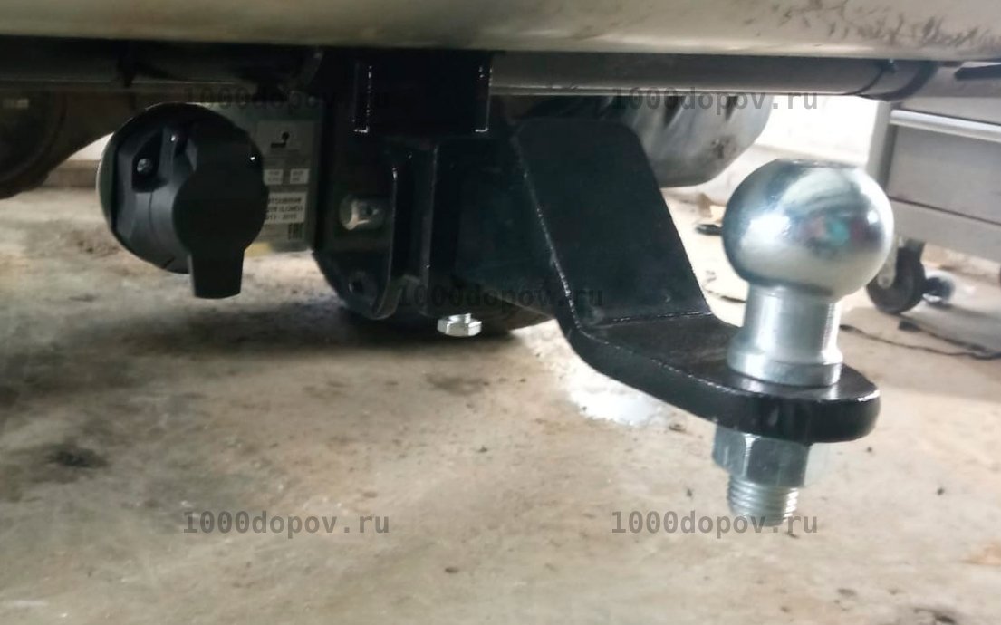 Фаркоп Leader Plus M116-E Mitsubishi L200 2006-2015 в т.ч. Long — рисунок 9