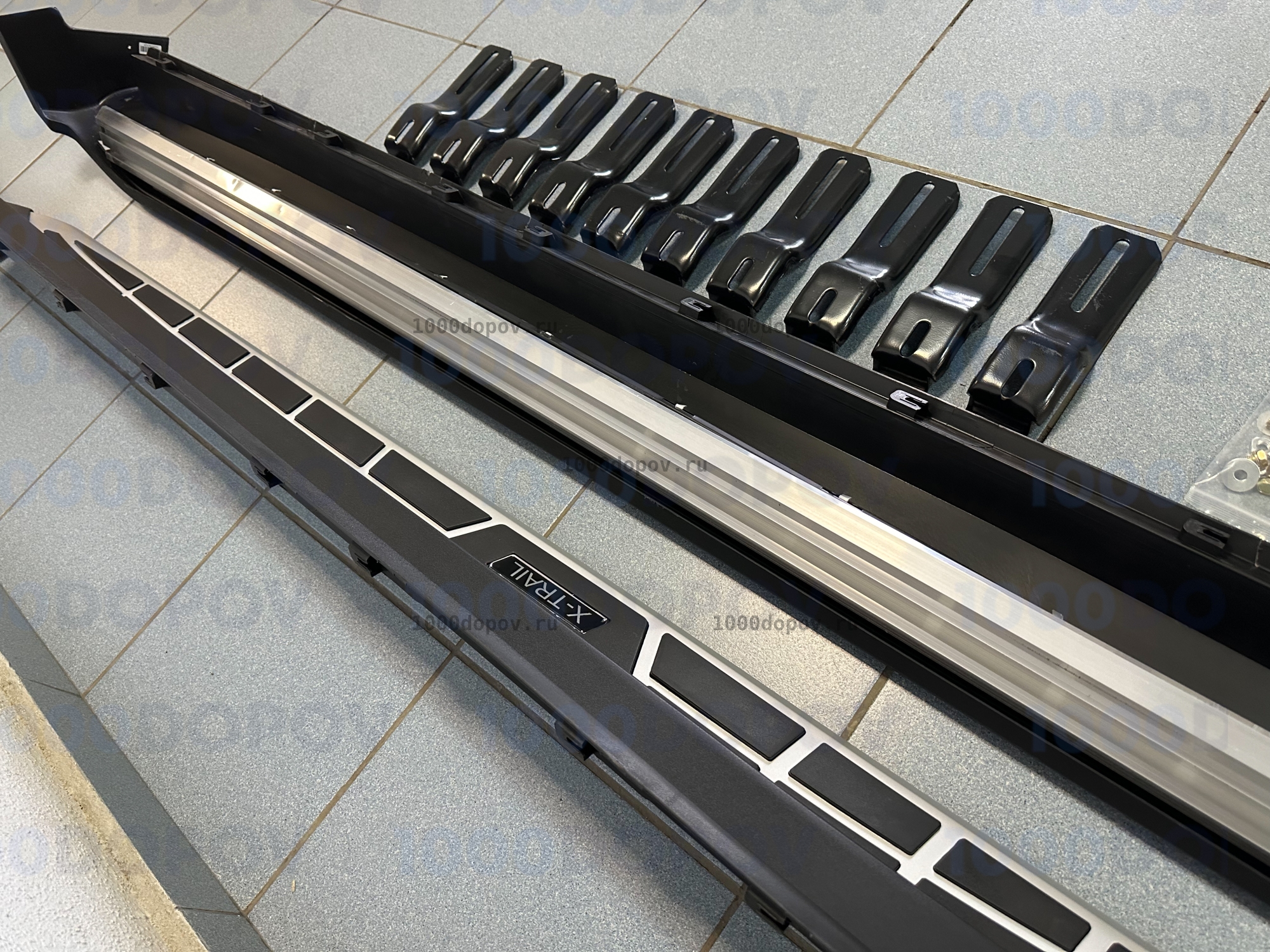 Пороги подножки на Nissan X-Trail T32 2014-н.в. — рисунок 2