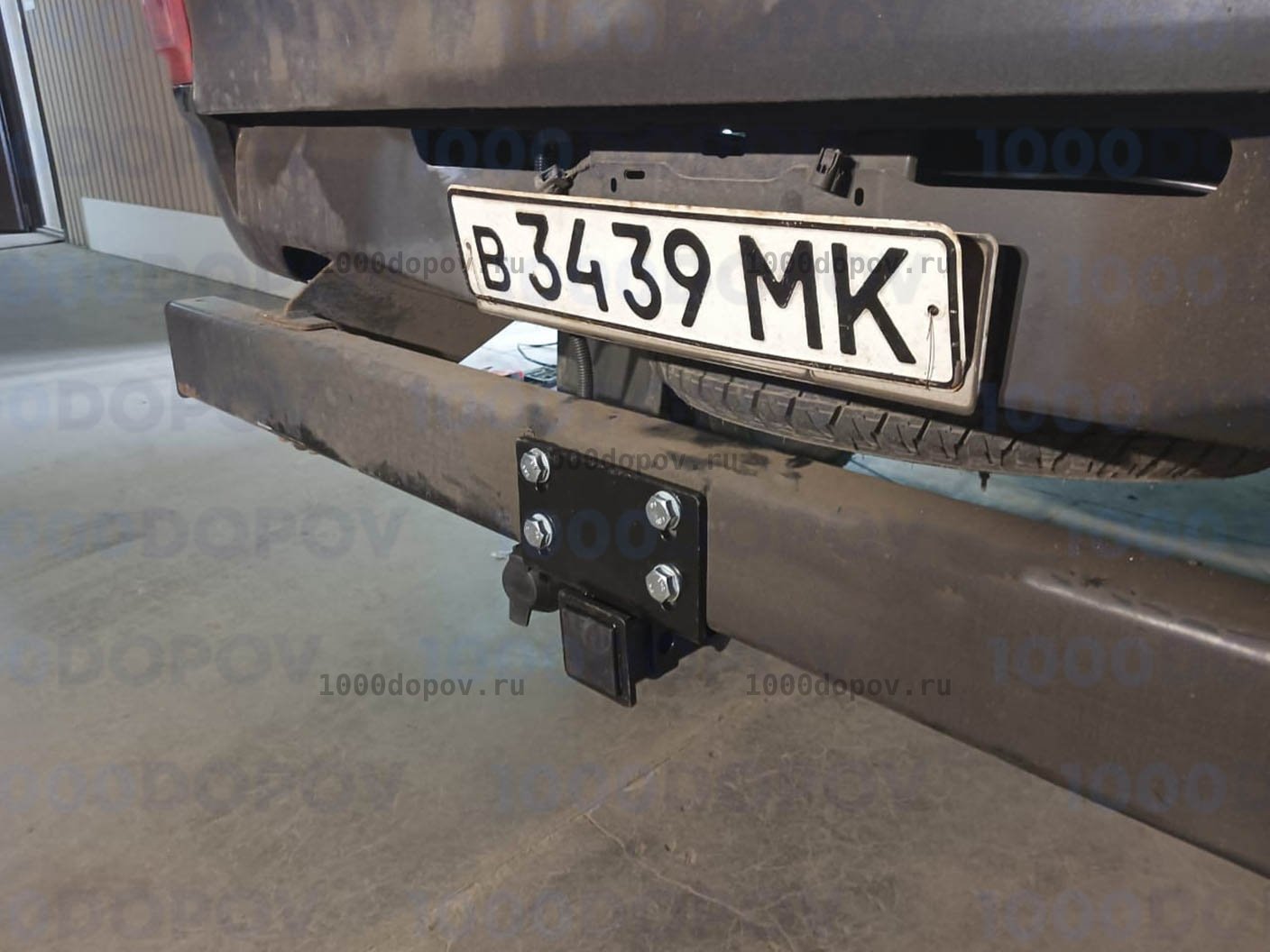Фаркоп Leader Plus T114-E Toyota Hilux Double Cab (4WD) (N2) 2008-н.в. — рисунок 9