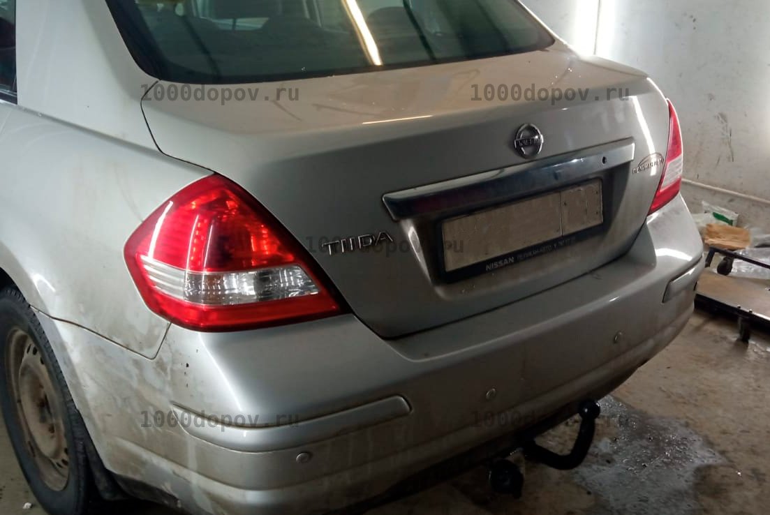Фаркоп Leader Plus N119-A Nissan Tiida (C11) седан 2007-2014 — рисунок 2