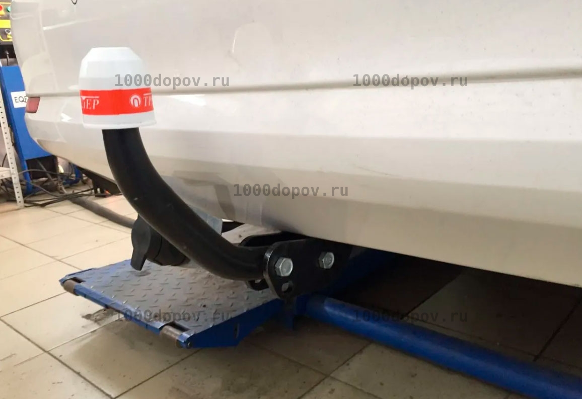 Фаркоп Трейлер 9710 Skoda Octavia 2 A5 2009-2012 (кроме Octavia Tour) — рисунок 8