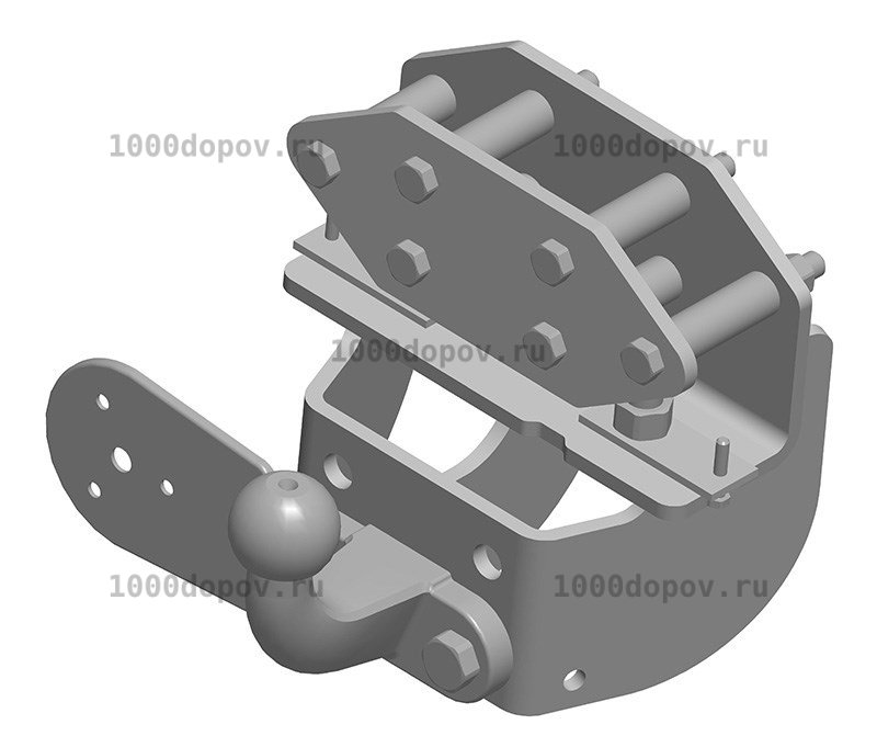 Фаркоп Avtos TY 25 Toyota Land Cruiser (J200) 2007-н.в. — рисунок 2