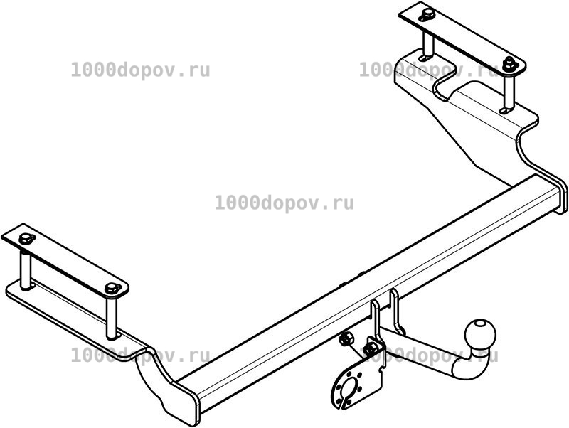 Фаркоп Avtos CV 07 Ravon Nexia R3 2015-н.в. — рисунок 8