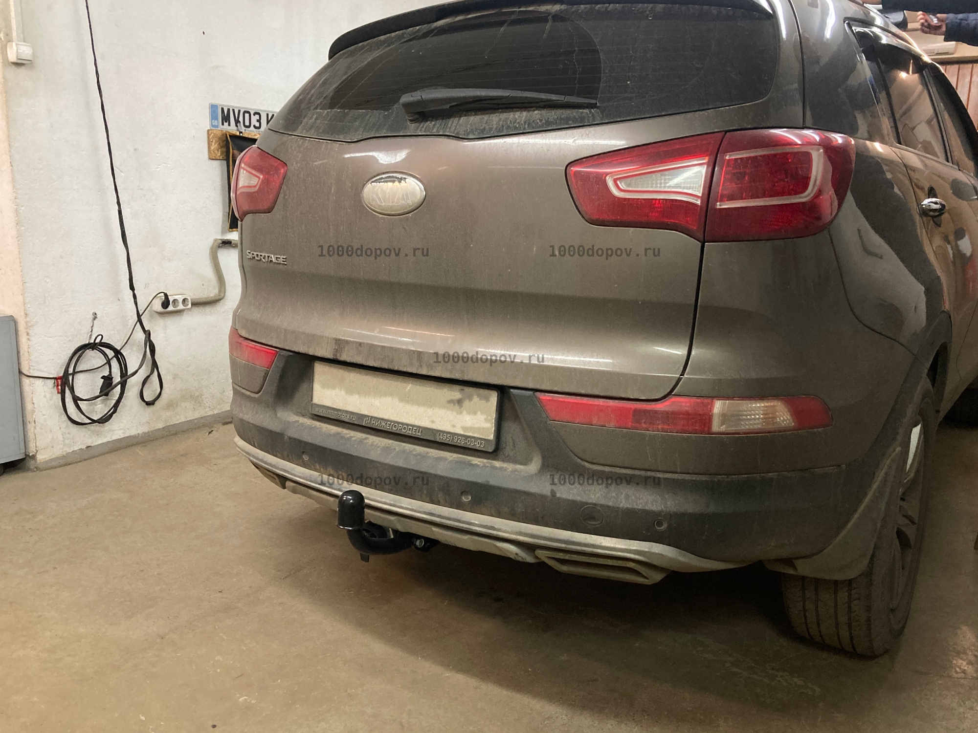 Фаркоп Трейлер 7312.КС3 Kia Sportage 3 2010-2015 (кроме Корея) — рисунок 7