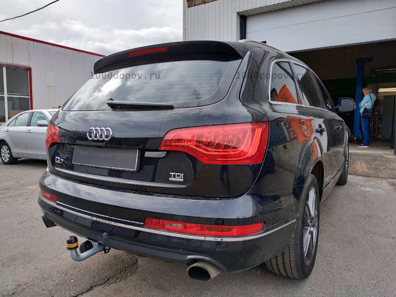 Фаркоп Motodor 92706-A  Audi Q7 2006-2015 (оцинк. шар) — рисунок 1