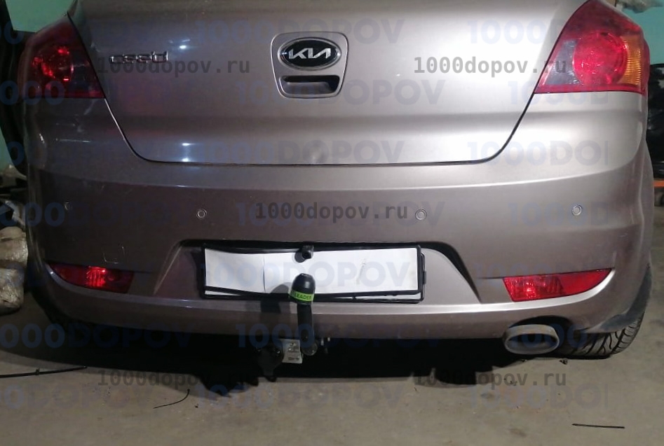 Фаркоп Leader Plus K110-A Kia Ceed hb 2007-2012 — рисунок 1