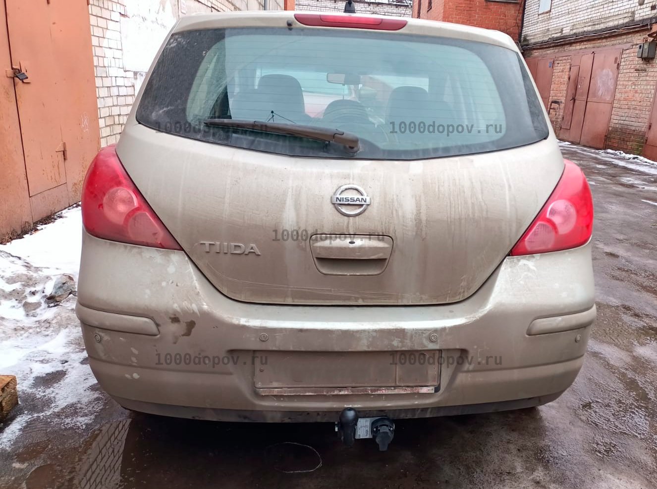 Фаркоп Avtos NS 23 Nissan Tiida (седан, hb) 2007-н.в. — рисунок 12