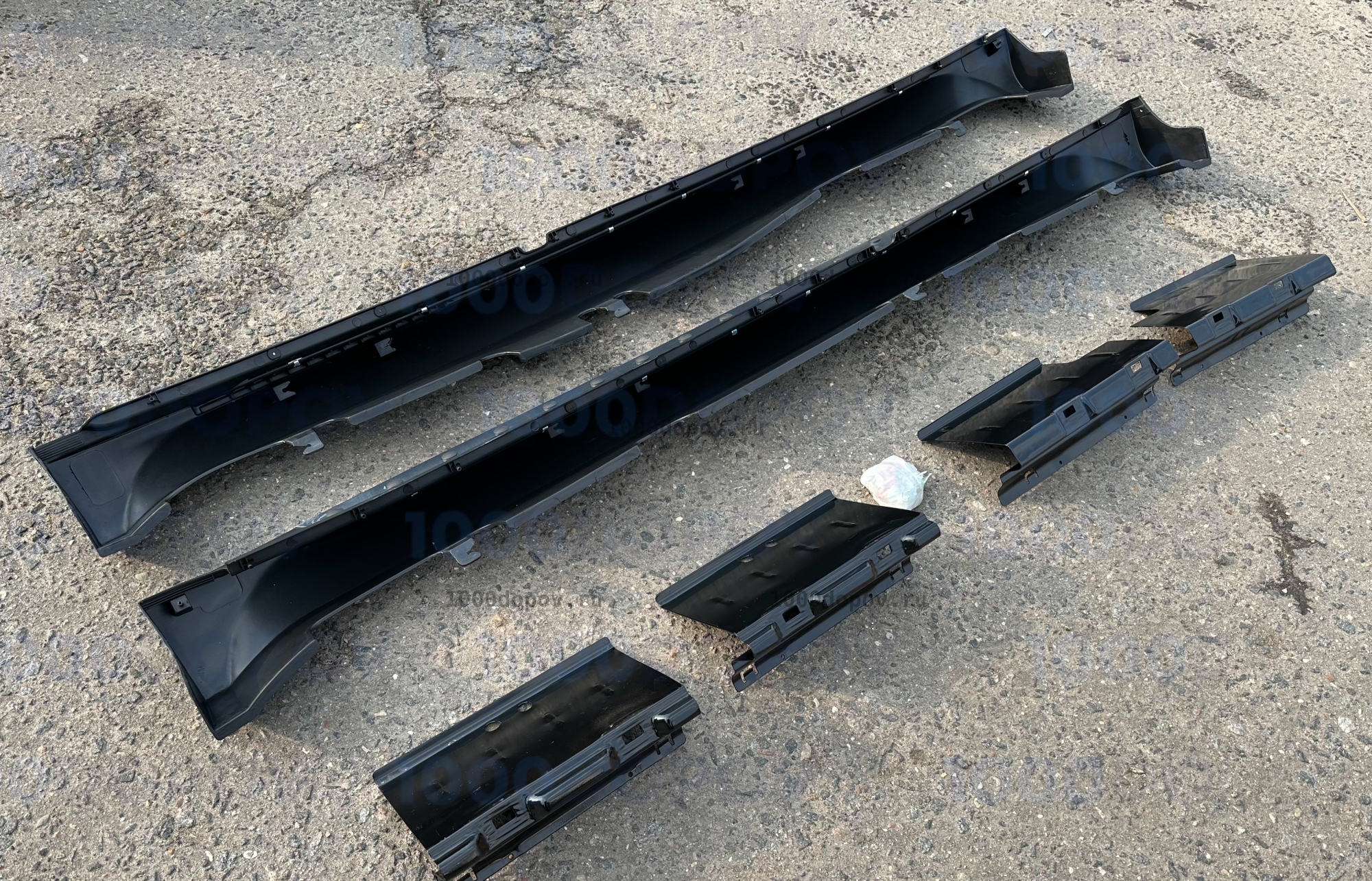 Пороги подножки на Hyundai Santa Fe 2 2006-2012 — рисунок 6