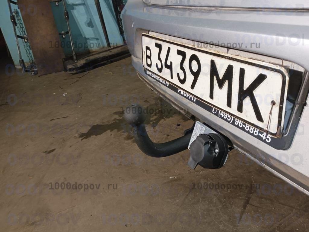 Фаркоп Avtos SK 10 Volkswagen Golf Vll 2014-2019 — рисунок 3