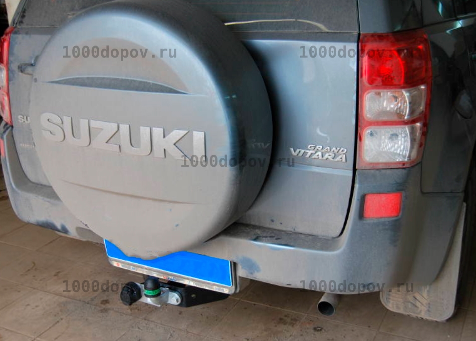 Фаркоп Leader Plus S406-F Suzuki Grand Vitara (JB420, JB424W) 5d 2005-н.в. — рисунок 6