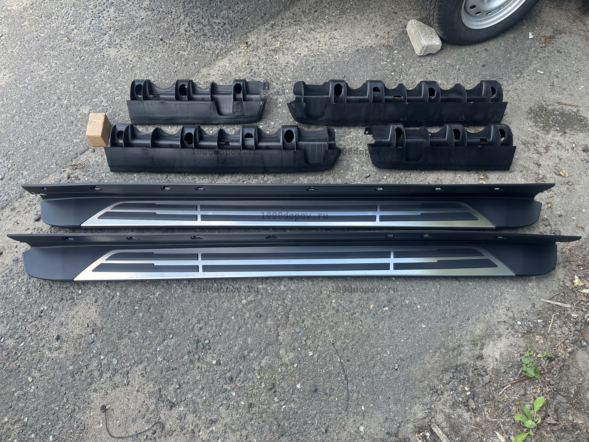 Пороги подножки на Toyota Highlander Xa70 2019-2026 — рисунок 3