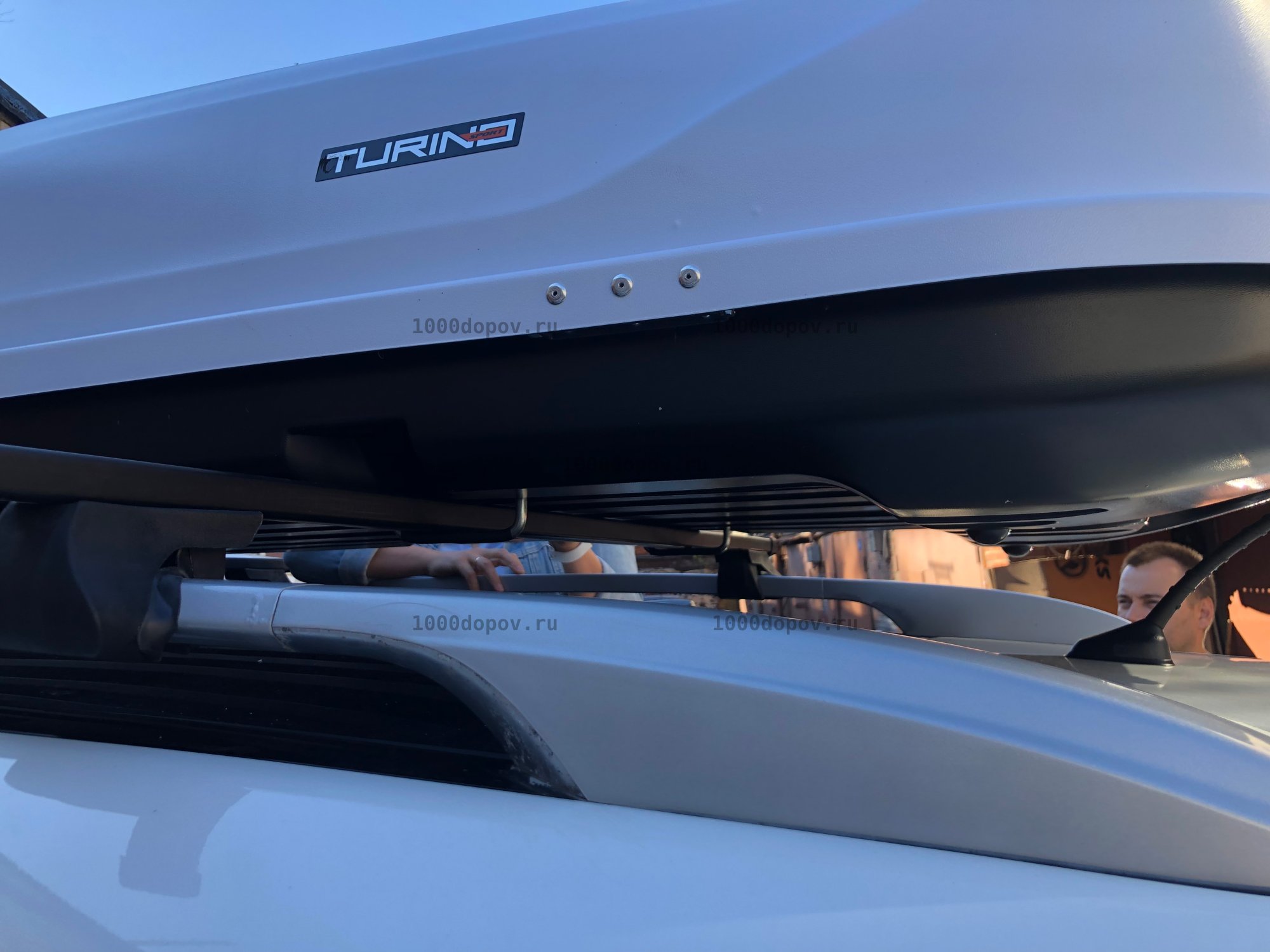 Автобокс ПТ Групп Turino 1 (410 л.) двухсторонний белый — рисунок 5