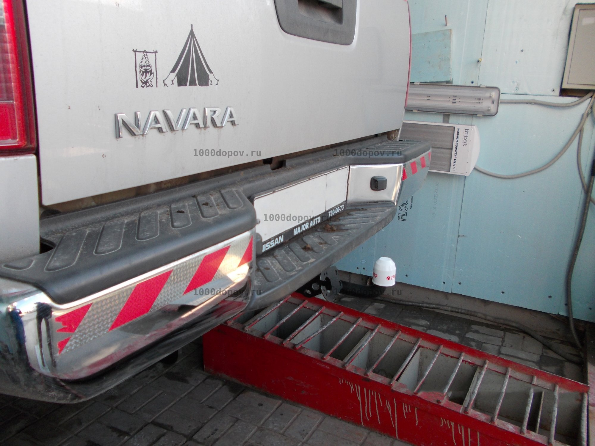 Фаркоп Трейлер 7740 Nissan Navara D40 2005-н.в. — рисунок 1