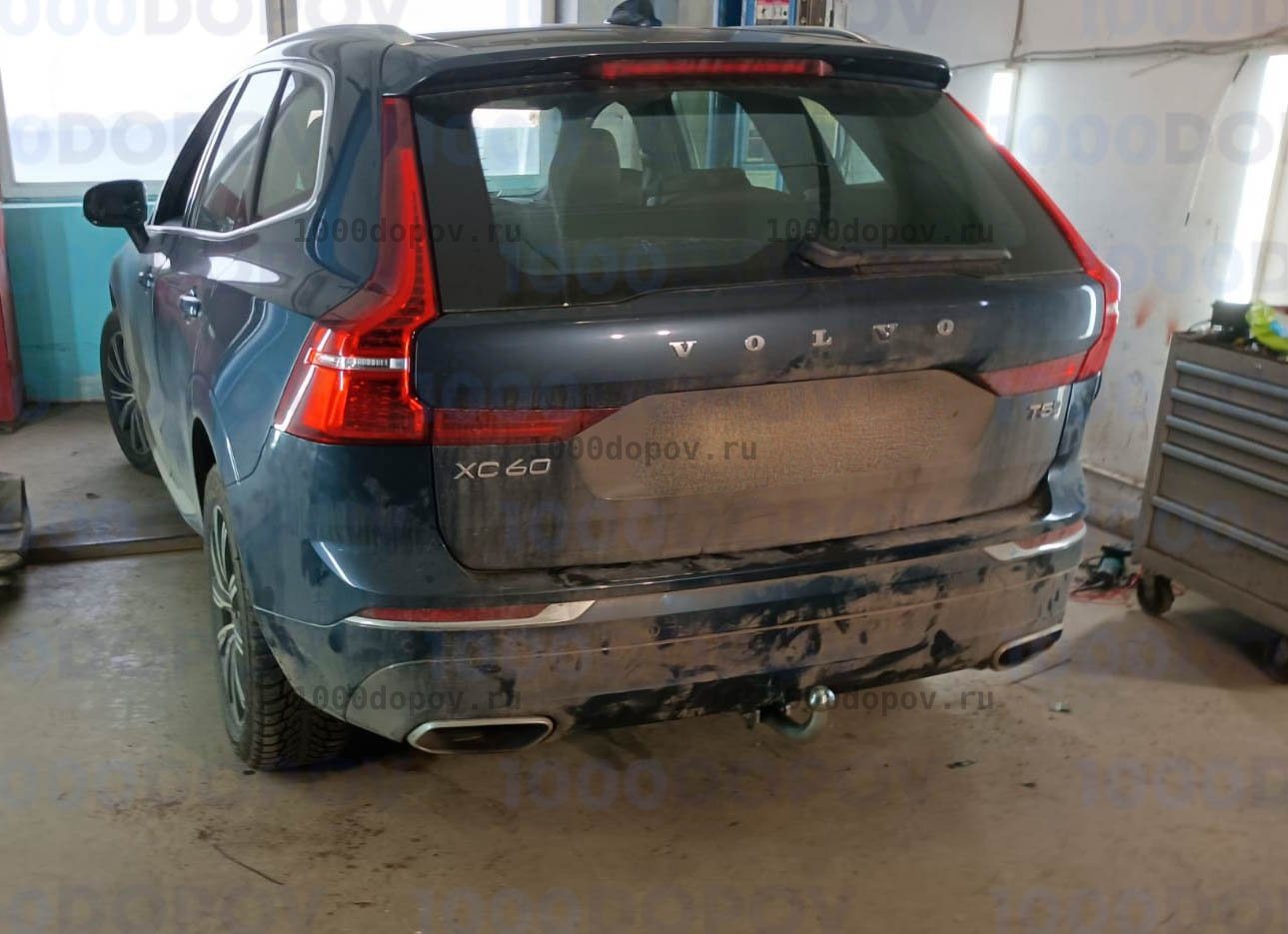 Фаркоп GALIA V083A Volvo XC60 2017-н.в. (оцинкованный) — рисунок 2