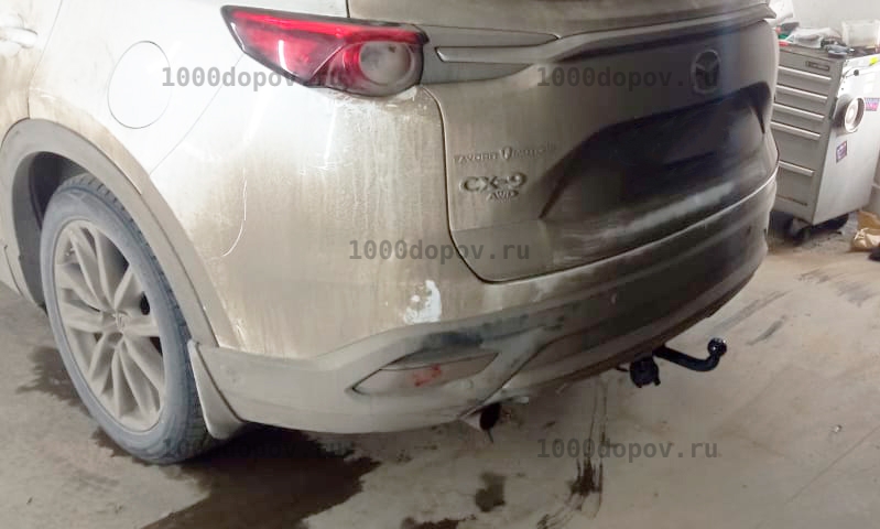 Фаркоп Leader Plus M309-A Mazda CX-9 2 (TC) 2016-н.в. — рисунок 1