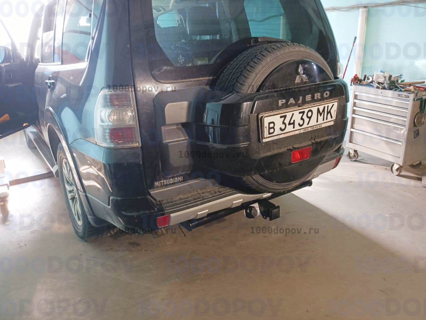Фаркоп Leader Plus M114-E Mitsubishi Pajero 3/4 (V60/V80) 05/2000-н.в. — рисунок 4