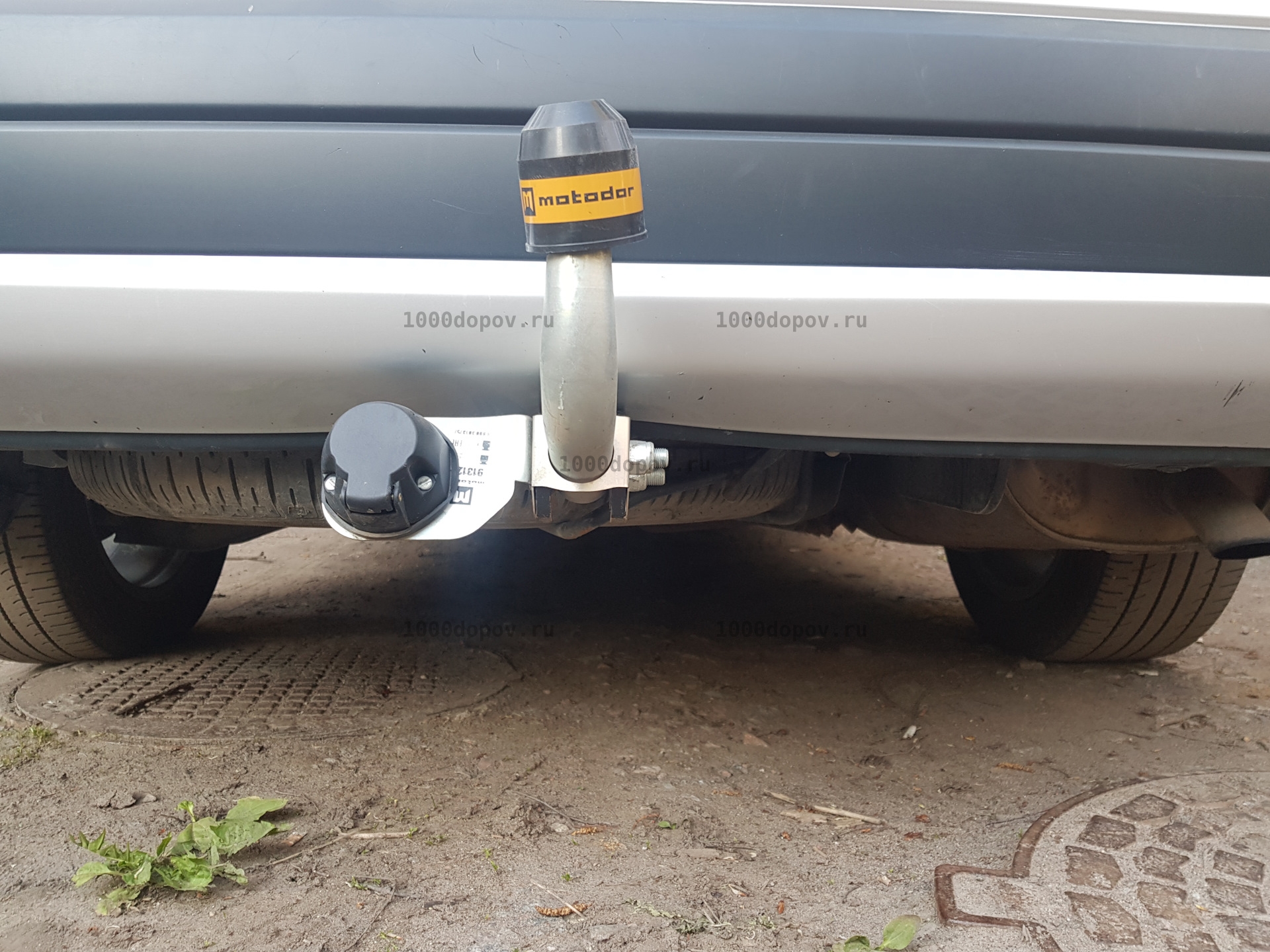 Фаркоп Motodor 91312-A Mitsubishi Outlander 2012 - 2019, 2019 - н.в. (оцинк. шар) — рисунок 17