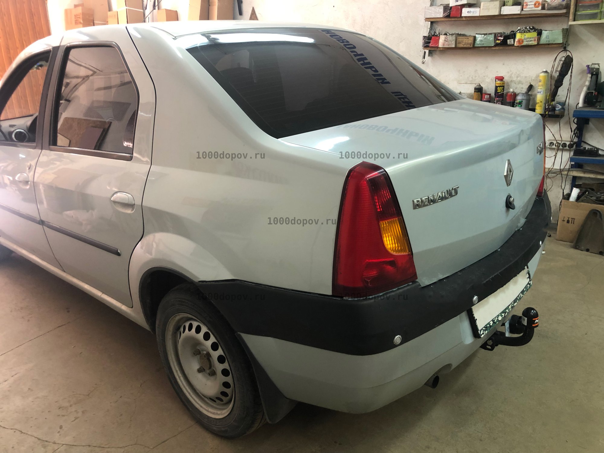 Фаркоп Avtos RN 15 Renault Logan 1 2004-2014 — рисунок 20