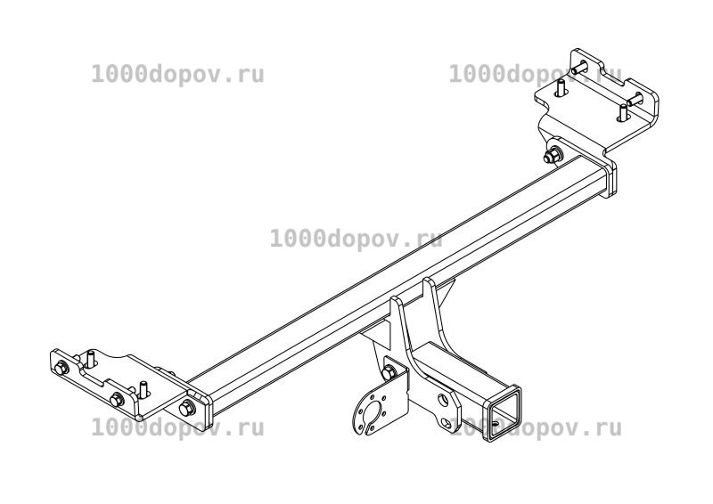 Фаркоп Avtos HY 22B Hyundai IX35 03/2010-2015 — рисунок 1