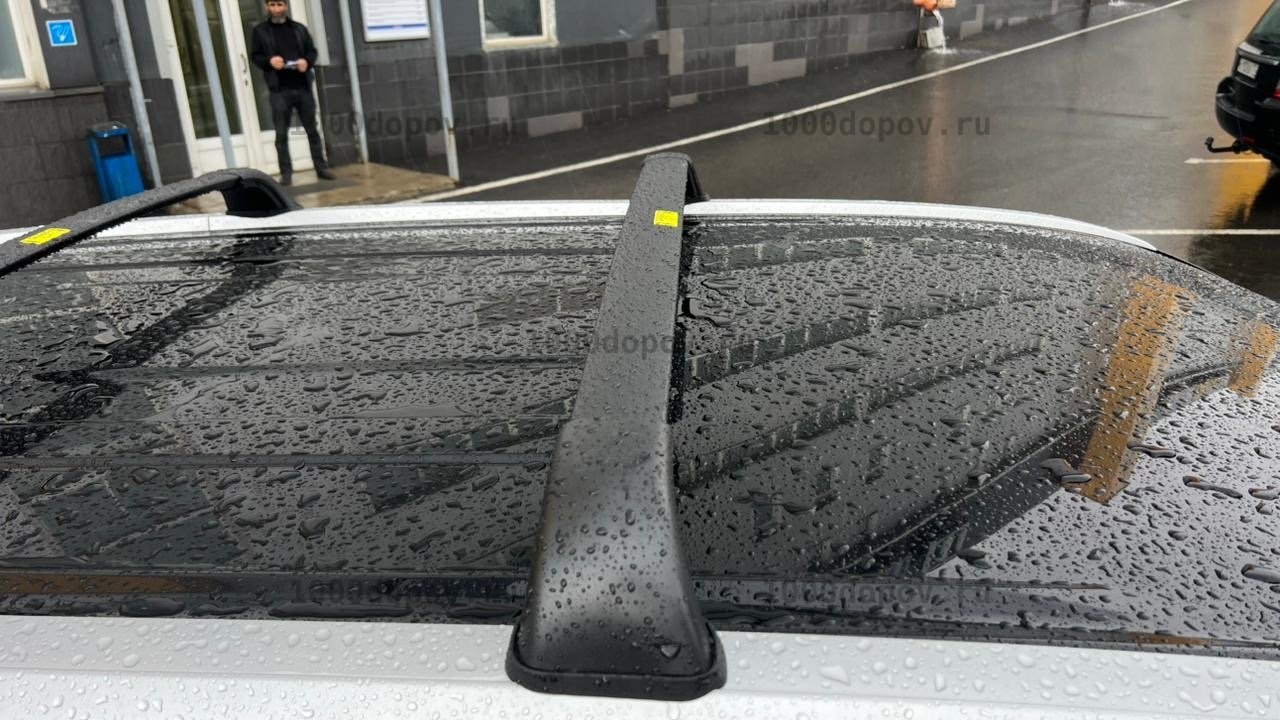 Багажник на рейлинги Toyota Highlander (XU50) 2013-2020 черный — рисунок 11