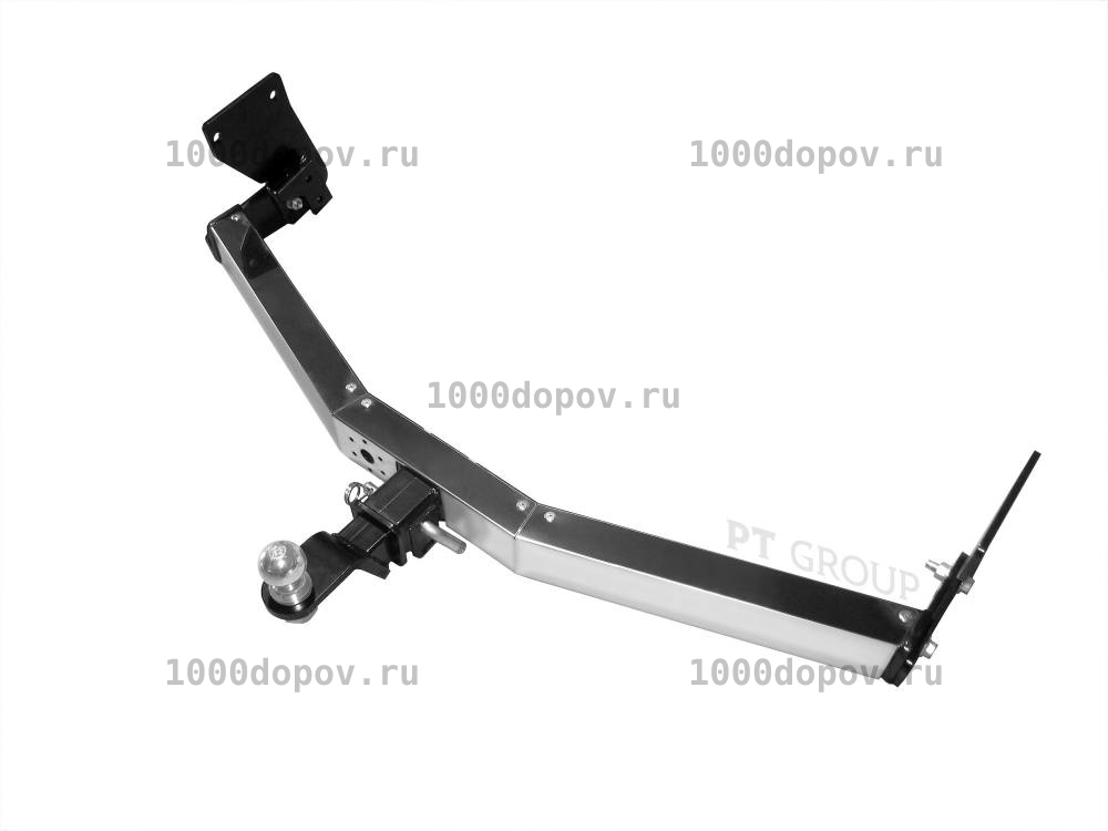 Фаркоп PT GROUP HVH-10-991124.00 наклад. из нерж. Great Wall Hover H3 2010- — рисунок 2