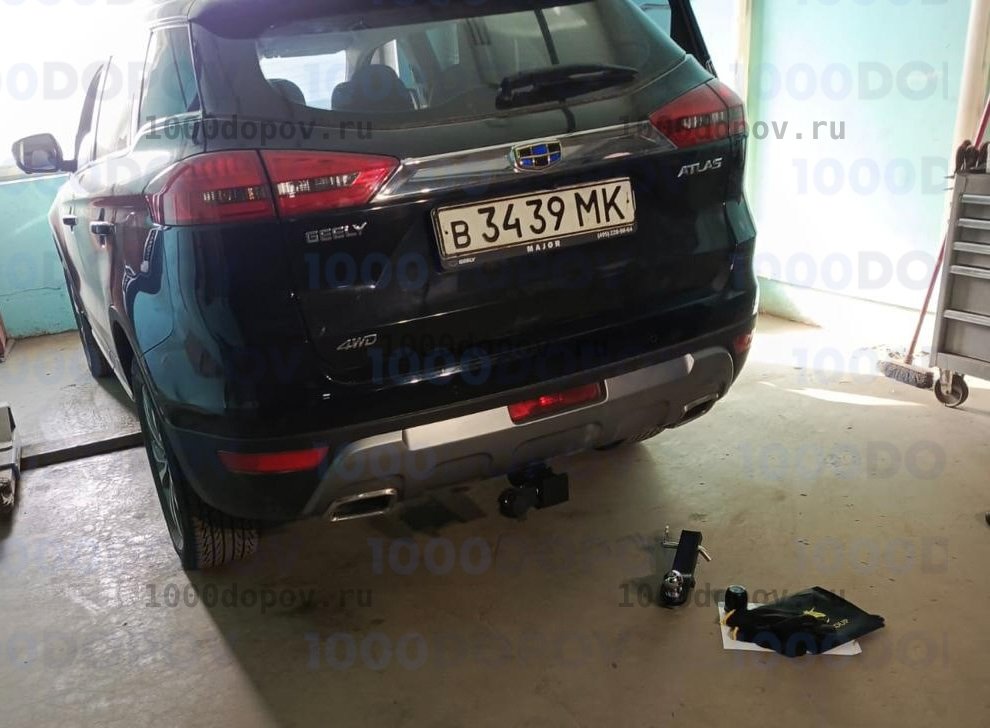 Фаркоп PT GROUP 22011501 Geely Atlas с 2018- — рисунок 11