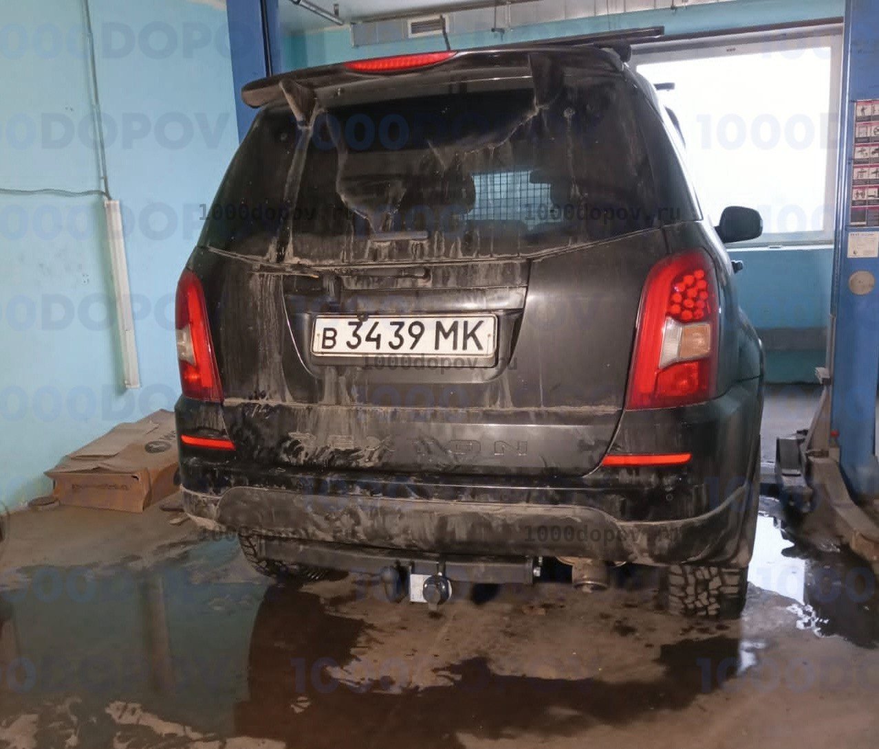 Фаркоп Avtos SY 009 SsangYong Rexton 2 2007-2017 — рисунок 14