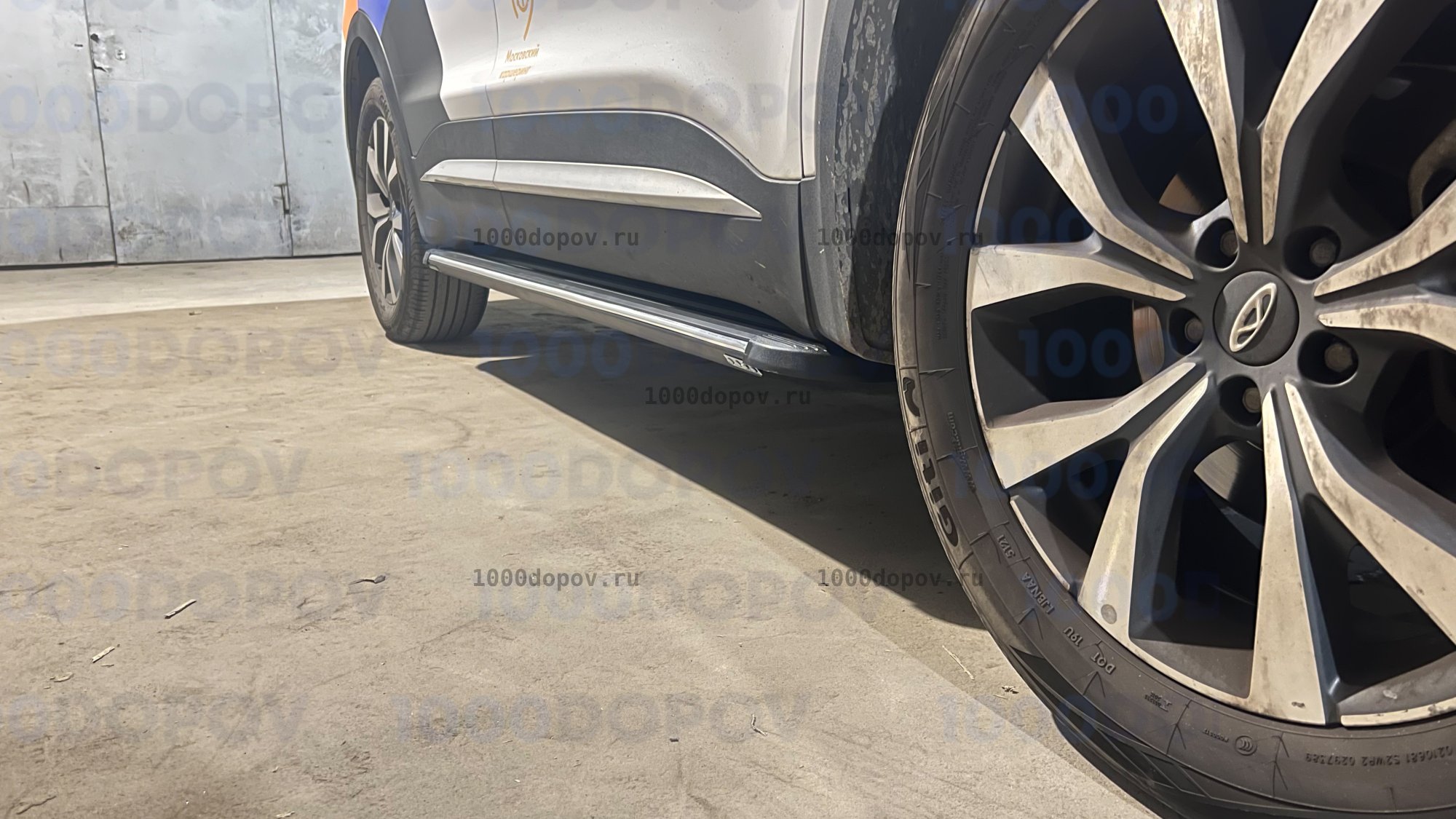 Пороги подножки на Chery Tiggo 7 PRO 2021-н.в — рисунок 10