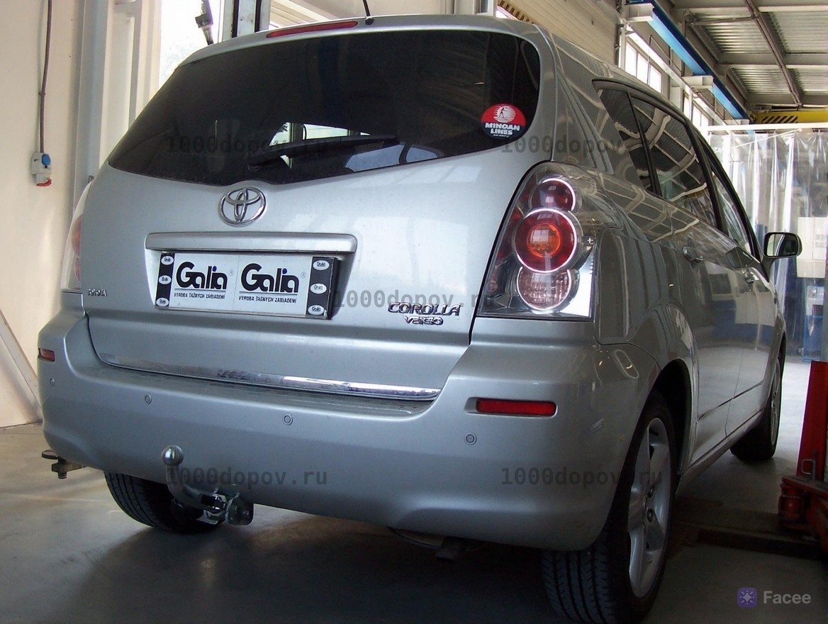 Фаркоп GALIA T053A Toyota Corolla Verso 2004-2009 — рисунок 1