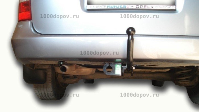 Фаркоп Leader Plus O106-A Opel Astra G седан, хетчбек 03/1998-2004 — рисунок 1