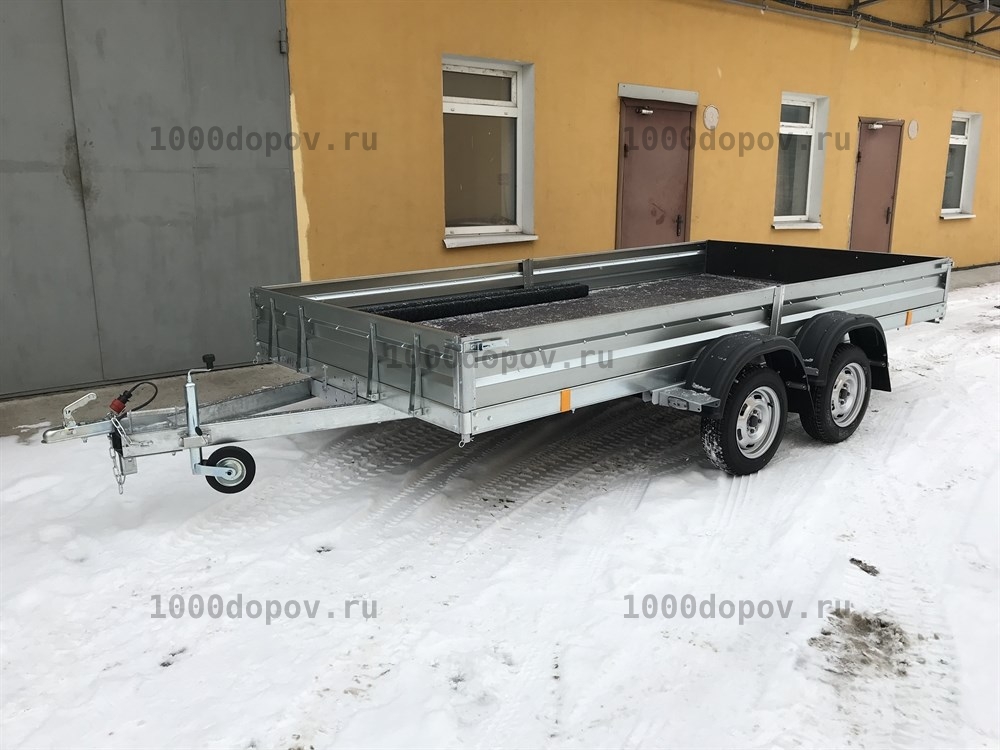 Прицеп Avtos A40P2B рессора ГАЗ 3302 — рисунок 1