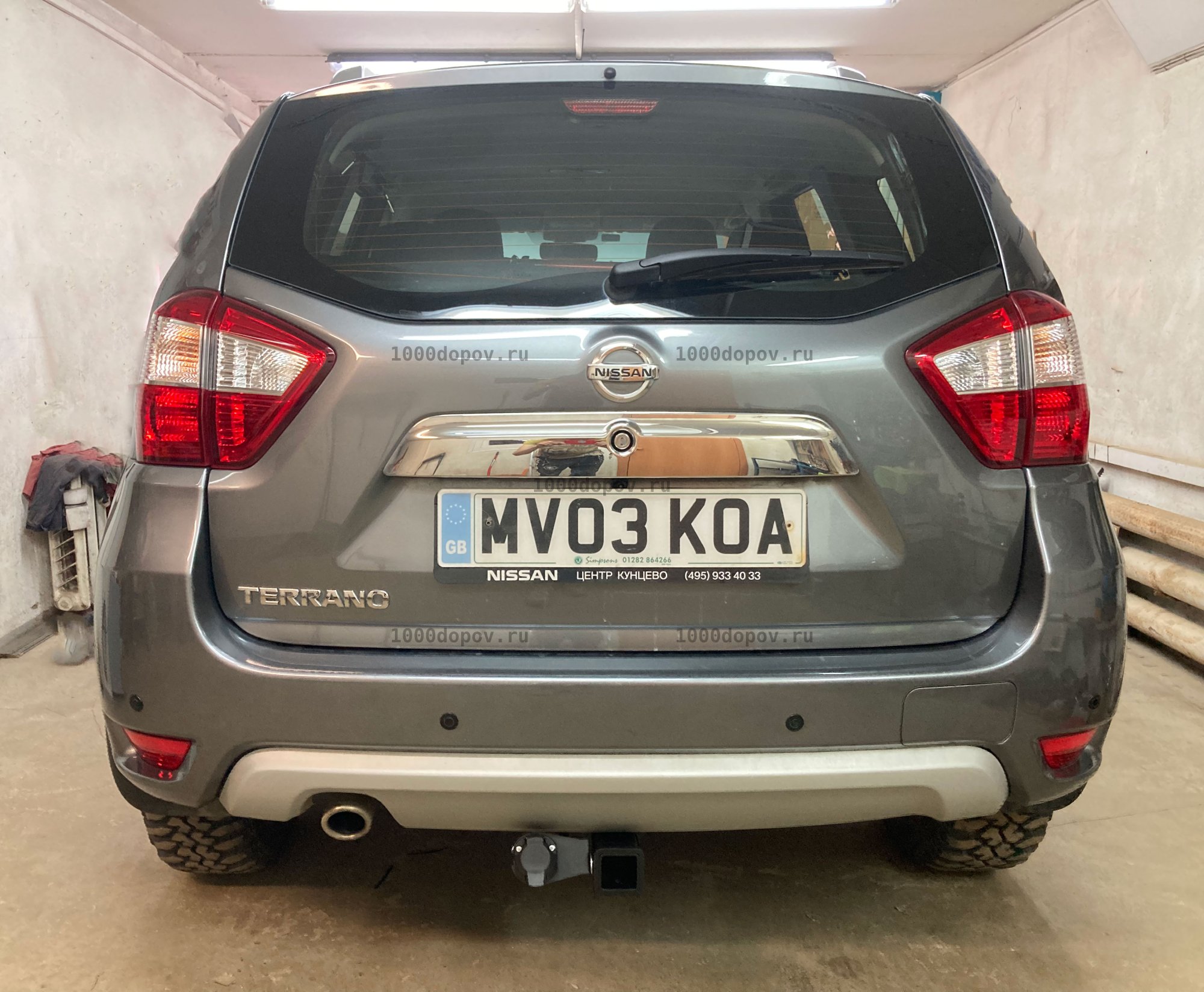 Фаркоп PT GROUP NTE-12-991122.00 NISSAN Terrano c 2014 -н.в. — рисунок 14