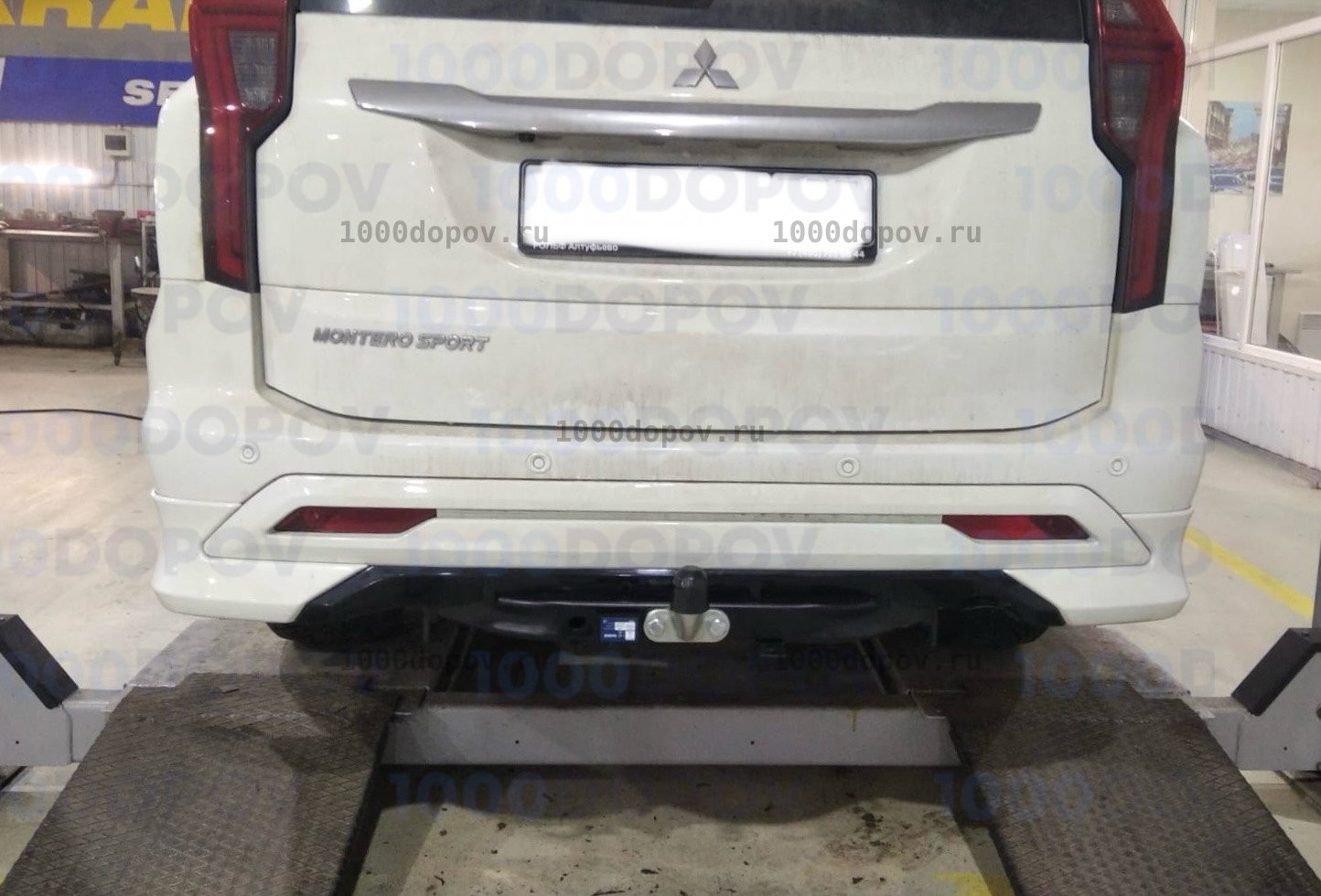 Фаркоп BERG F.4016.002 Mitsubishi Pajero Sport 2021-н.в/Montero Sport 2019-н.в. — рисунок 5