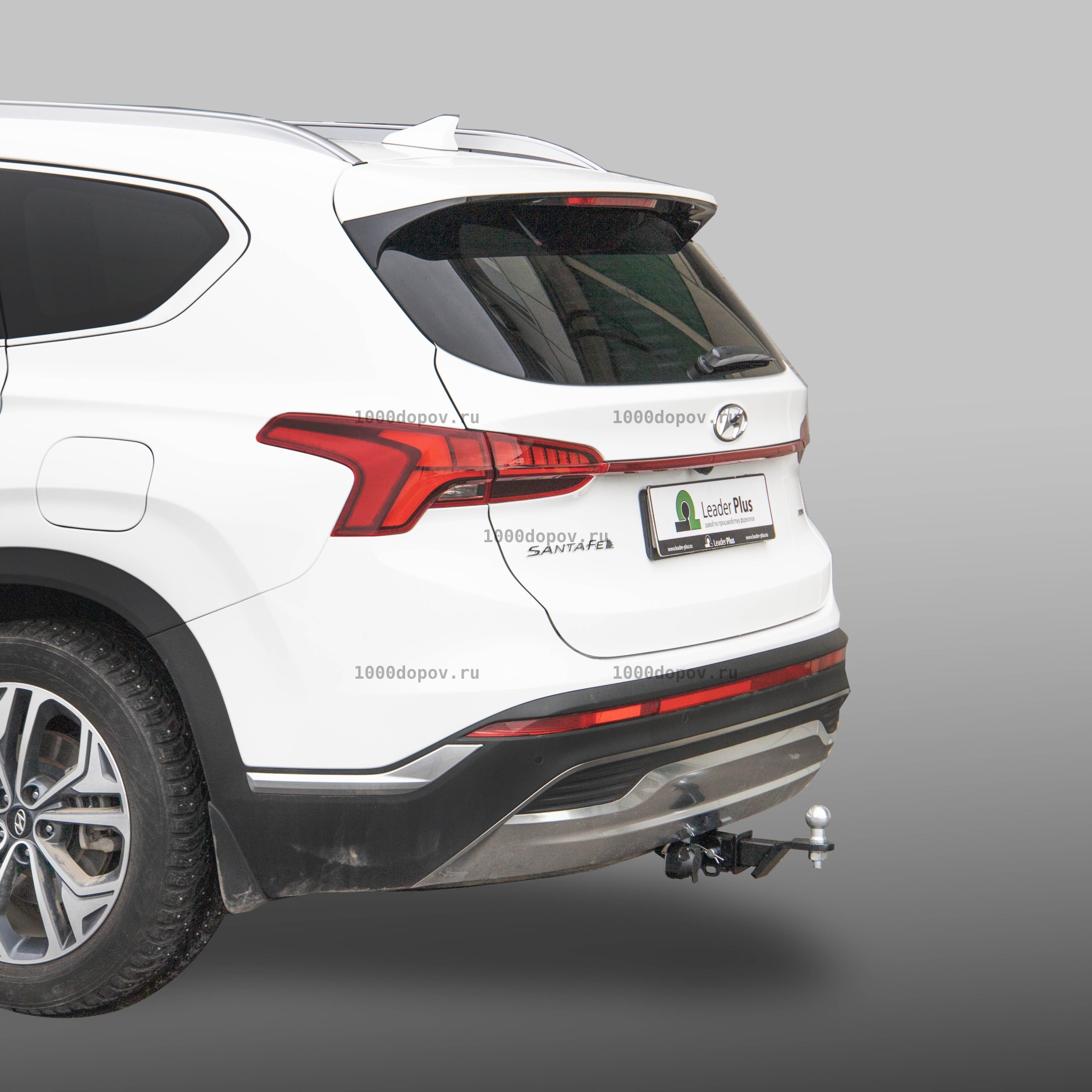 Фаркоп Leader Plus K132-E Hyundai Santa Fe 2020-2024 рестайлинг — рисунок 1