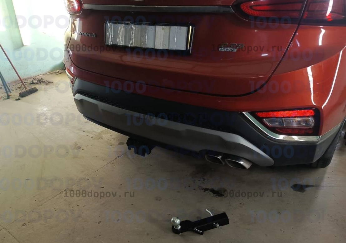 Фаркоп Leader Plus H230-E Hyundai Santa Fe 2018 - 2020 — рисунок 9