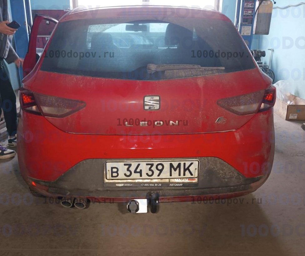 Фаркоп Avtos SK 10 Seat Leon 2013-2020 — рисунок 4