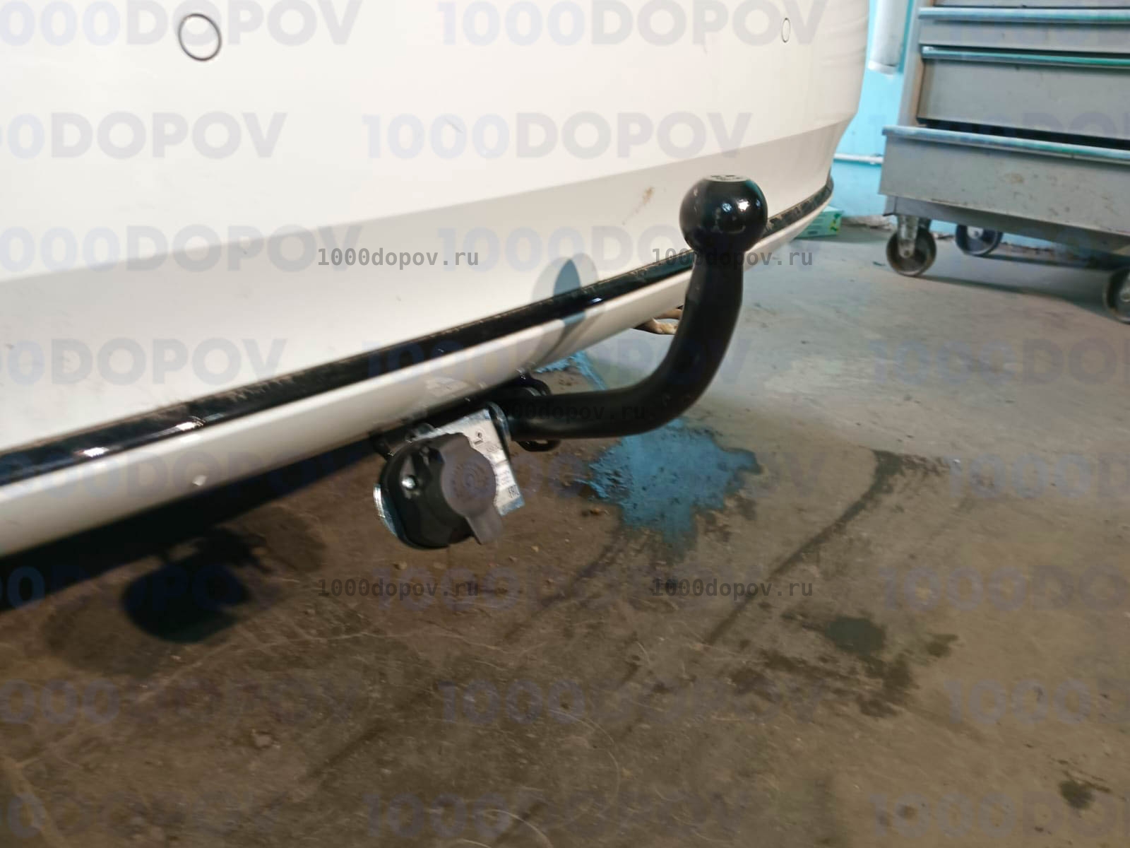 Фаркоп Leader Plus V125-A Skoda Rapid (NH) 2012-н.в. — рисунок 12