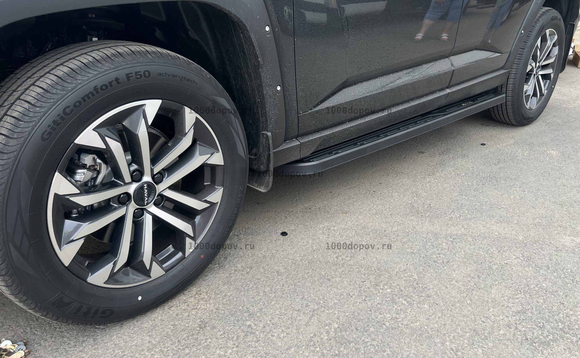 Пороги подножки Haval H7 2024-н.в. — рисунок 10