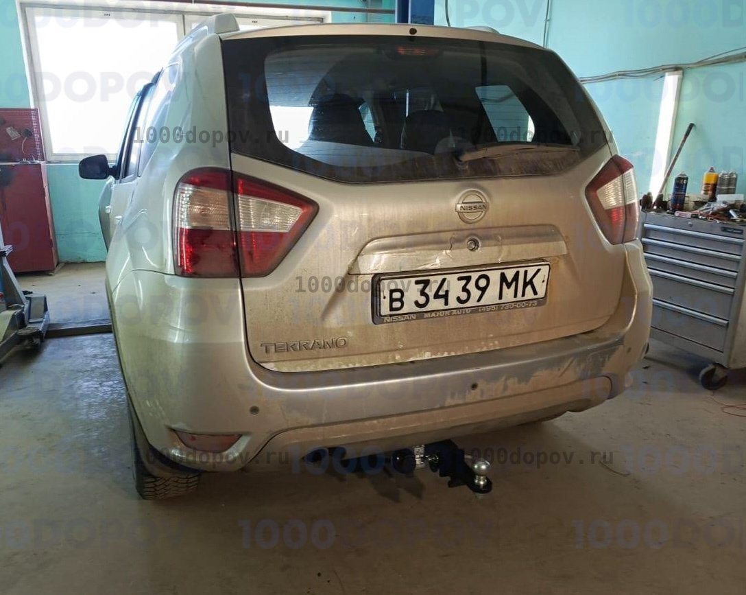 Фаркоп Leader Plus R115-E Nissan Terrano 2014-н.в. — рисунок 1